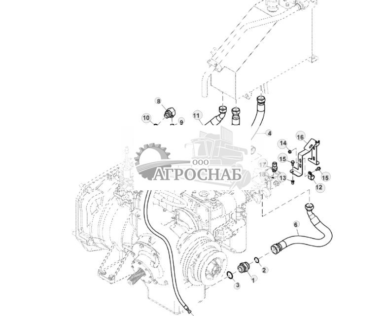 Гидравлические шланги и фитинги трансмиссии с кнопочным переключением передач, Tier 2, HillMaster™ - ST829194 1215.jpg